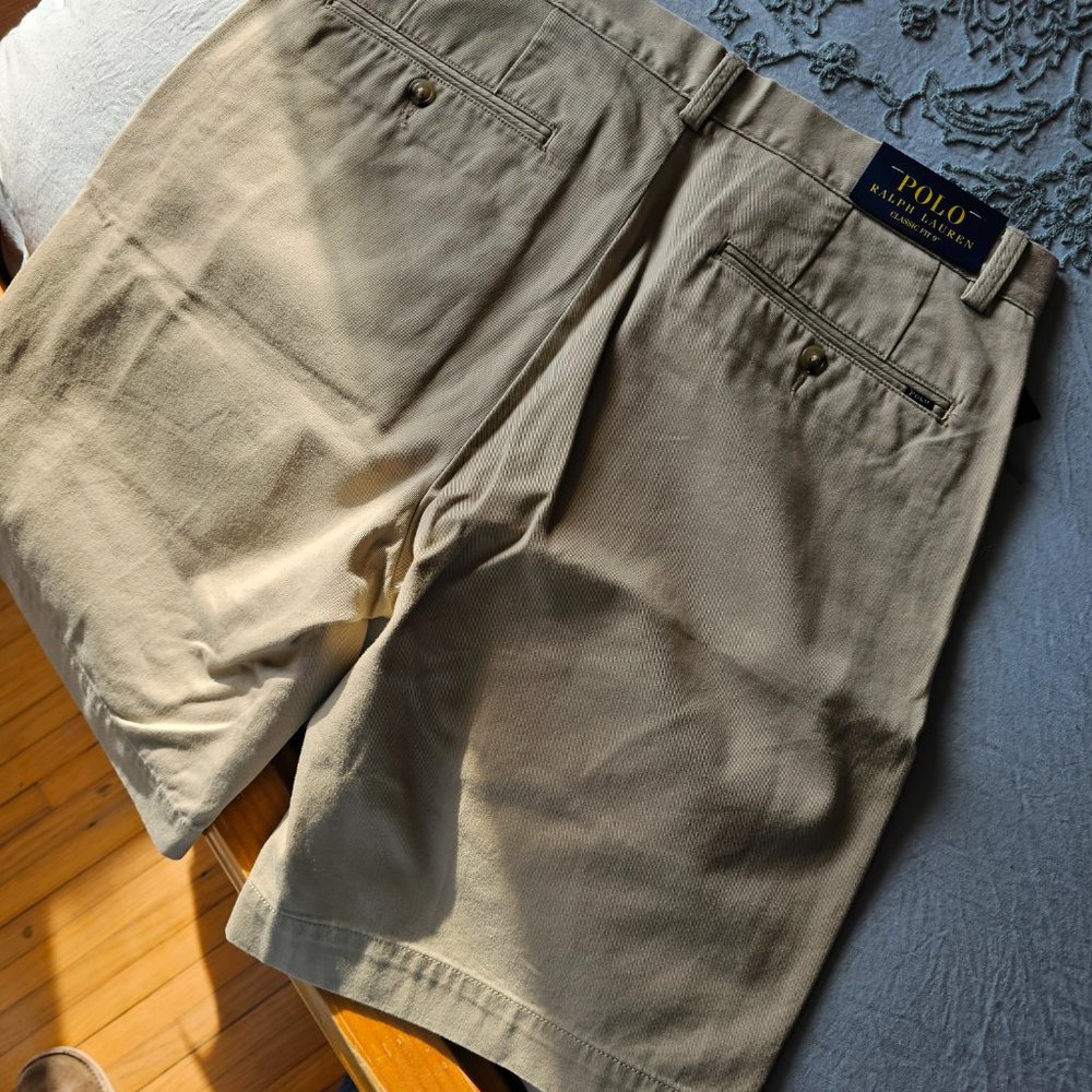 Polo Ralph Lauren Classic Fit 9” Inseam Chino Shorts 32 - Picture 6 of 7